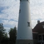 Childrens playing under the tower