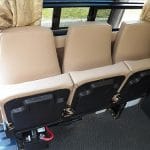 Dodge Sprinter back seats closed