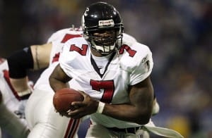 Michael Vick of Atlanta Falcons Michael Vick Falcons 3