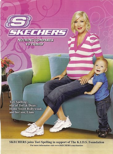Tori Spelling for Skechers Tori Spelling for Skechers