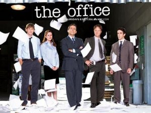 watching office